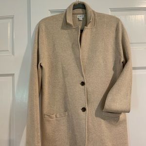 J Crew Cotton Knit Blazer